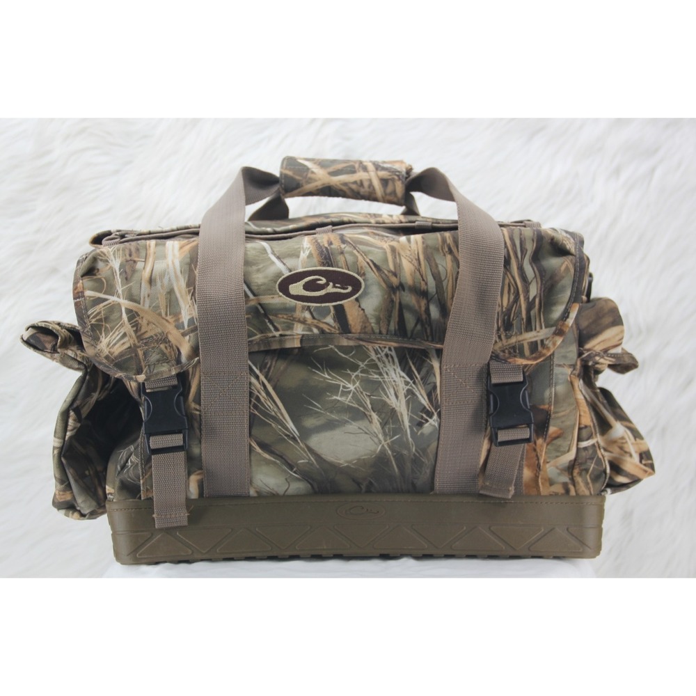 Drake Waterfowl Systems Camo Floating Blind Bag Duck Hunting Outdoor Swampsole L